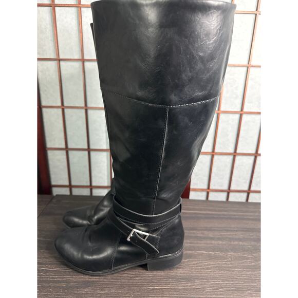 Arizona Women's size 8.5 wide calf black boots knee high - Picture 5 of 8